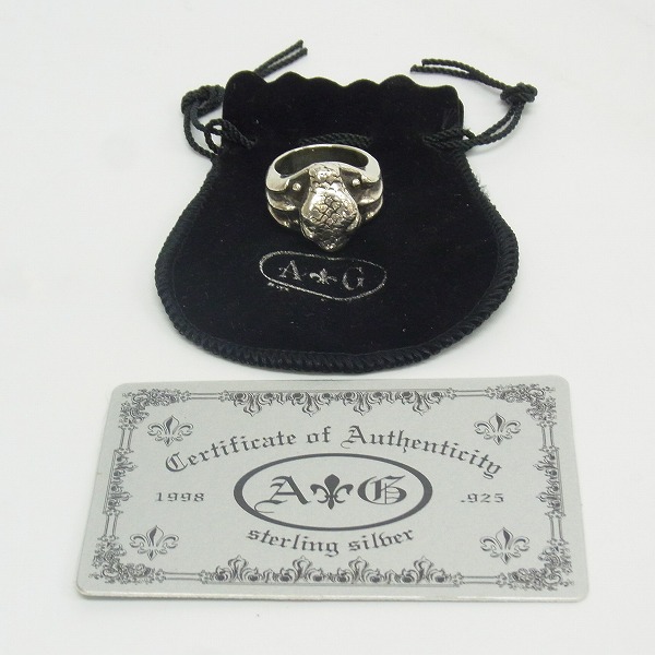 実際に弊社で買取させて頂いた【ギャラ付】A&G/エーアンドジー VIPER/バイパー スネークリング 19号の画像 7枚目