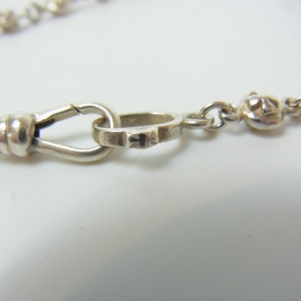 実際に弊社で買取させて頂いたLoreeRodkin/ローリーロドキン ゴシッククロスボールチェーン/40cmの画像 4枚目