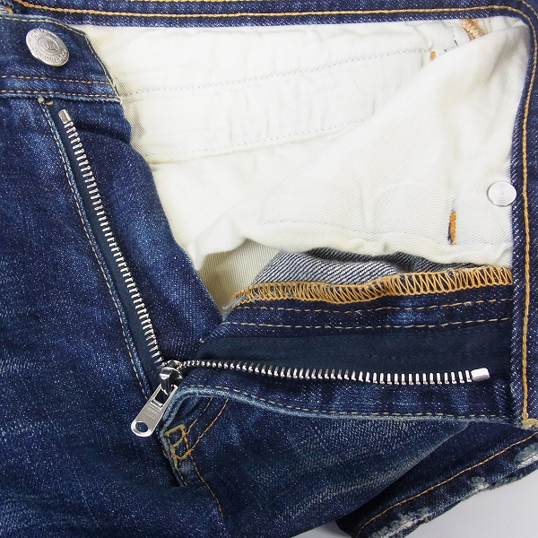 実際に弊社で買取させて頂いたUNIFORM EXPERIMENT/ユニフォームエクスペリメント 16SS スリムデニムパンツ UE-160066/30の画像 3枚目