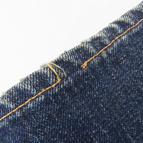 実際に弊社で買取させて頂いたDenime/ドゥニーム 大戦モデル デニムパンツ/インディゴ 802/31の画像 5枚目