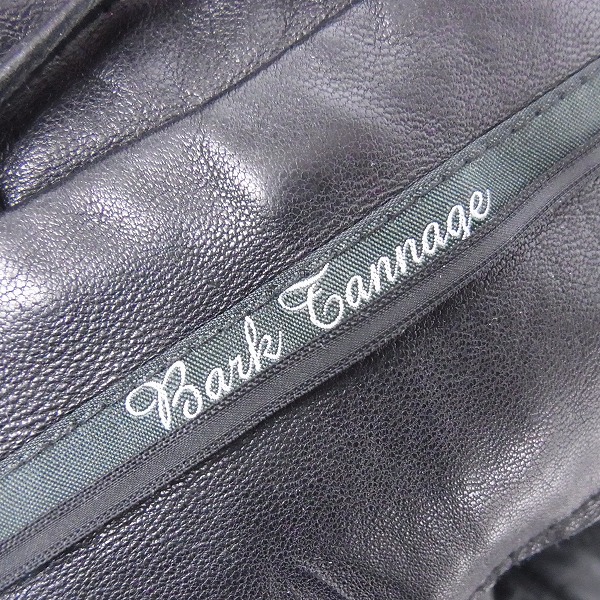実際に弊社で買取させて頂いたBARK TANNAGE/バークタンネイジ シープスキン レザージャケット 44の画像 2枚目