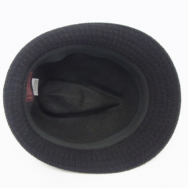 実際に弊社で買取させて頂いたBorsalino/ボルサリーノ 中折れ ウール/ニットハット Lの画像 3枚目