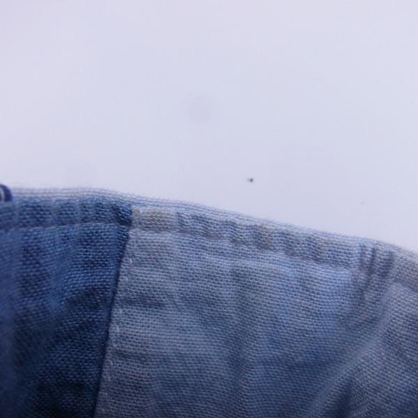 実際に弊社で買取させて頂いたuniform experiment/ユニフォームエクスペリメント パッチワークボタンダウンシャツ UE-140067/4の画像 5枚目