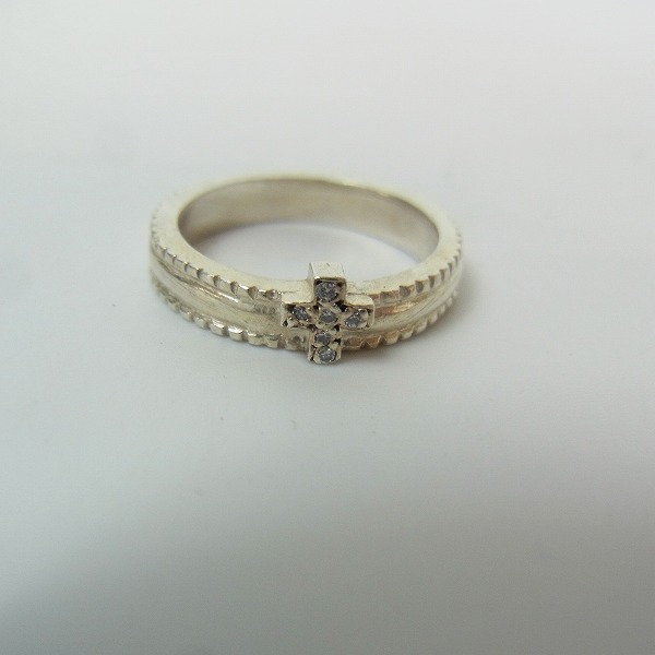 実際に弊社で買取させて頂いたLoreeRodkinGothic/ローリーロドキン プチクロスセットリング/8号の画像 1枚目