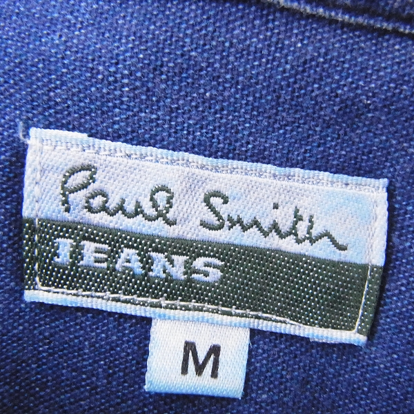 実際に弊社で買取させて頂いたBLUE BLUE/ブルーブルー Paul Smith Jeans/ポールスミス BIG MAC インディゴシャツ 1/M/L 3点セットの画像 4枚目
