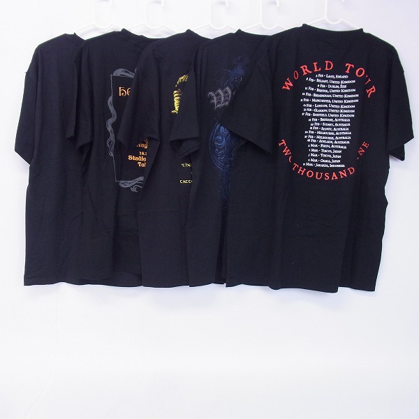 実際に弊社で買取させて頂いたAVANTASIA/AMON AMARTH/Opeth/LAMB OF GOD/SlipKnoT メタル系バンドTシャツ5点セットの画像 1枚目
