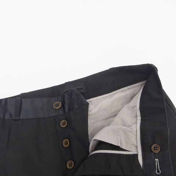 実際に弊社で買取させて頂いたDIESEL BLACK GOLD/ディーゼル ブラックゴールド 黒パンツ/42の画像 5枚目