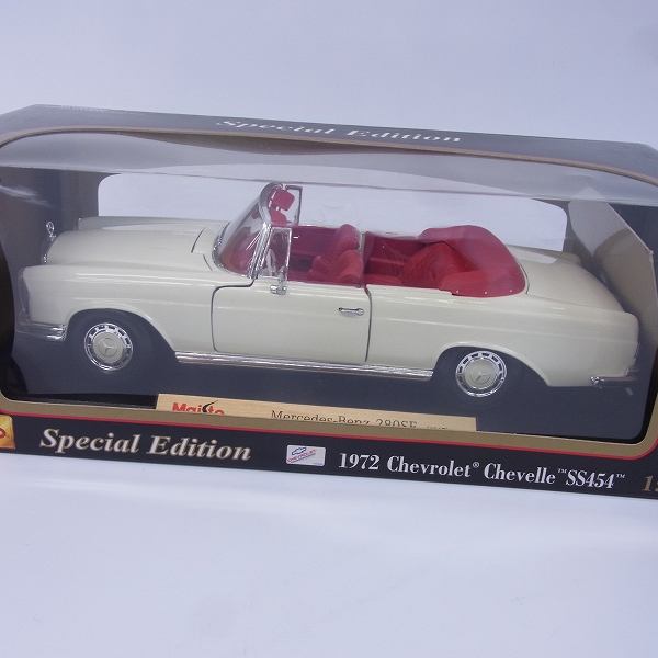 実際に弊社で買取させて頂いたMaisto/マイスト メルセデスベンツ 280SE 1967 1/18の画像 5枚目