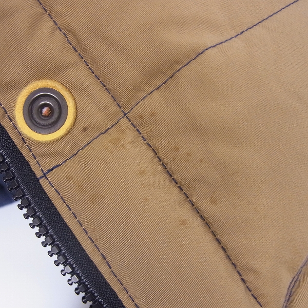 実際に弊社で買取させて頂いたBLUE BLUE/ブルーブルー別注 CRESCENT DOWN WORKS デニムダウンジャケット XSの画像 5枚目