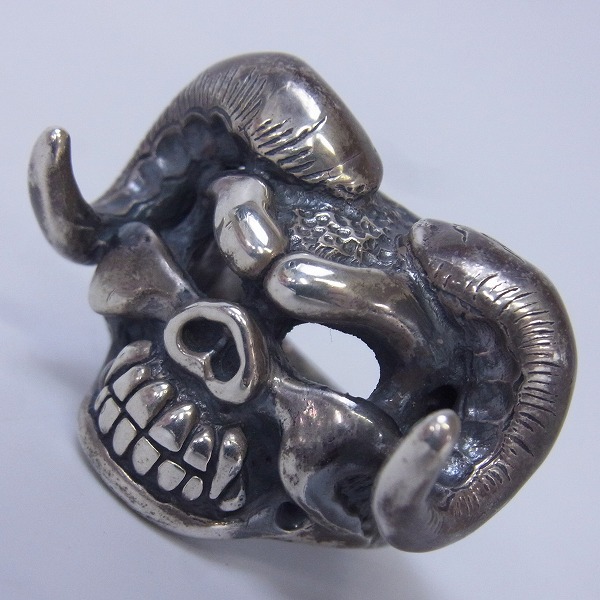 実際に弊社で買取させて頂いたTRAVIS WALKER/トラヴィスワーカー 2009 カスタム ラムホーンスカルリング