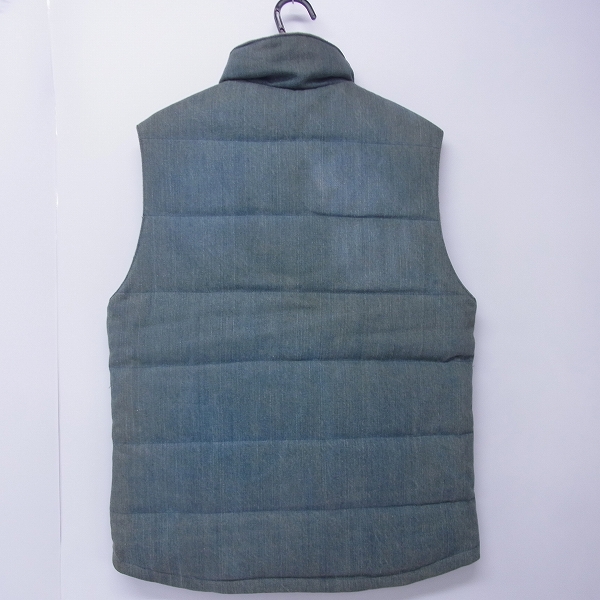 実際に弊社で買取させて頂いたBLUE BLUE/ブルーブルー デニム ダウンベスト 2の画像 1枚目