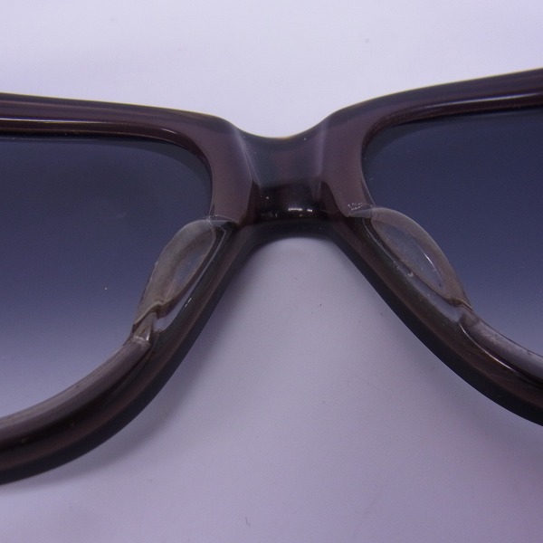 実際に弊社で買取させて頂いたOLIVER GOLDSMITH/オリバーゴールドスミス セルフフレーム サングラス STRAND Black Cinnamon の画像 2枚目