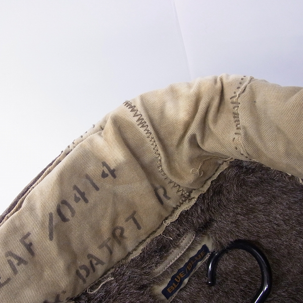 実際に弊社で買取させて頂いたBLUE BLUE/ブルーブルー ミリタリー ジャケット 2の画像 6枚目