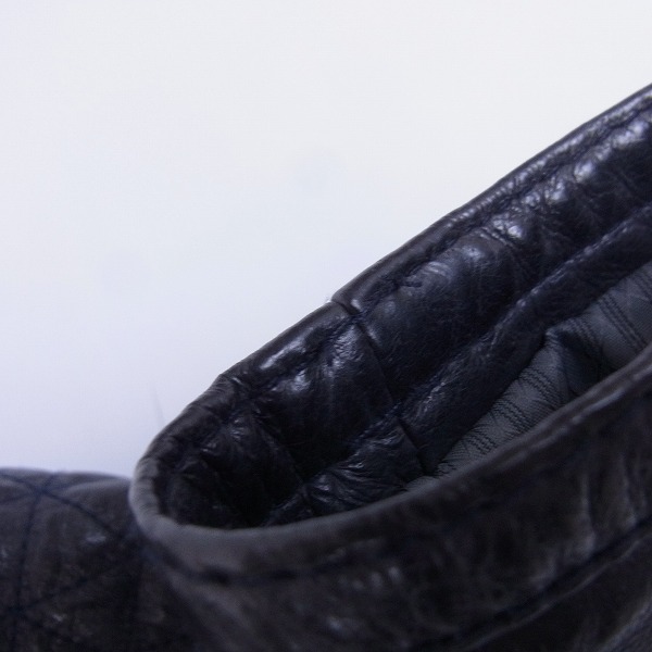 実際に弊社で買取させて頂いたARMANI JEANS/アルマーニジーンズ レザージャケット xxsの画像 6枚目