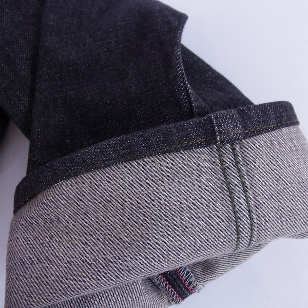 実際に弊社で買取させて頂いたHELMUT LANG/ヘルムートラング インディゴデニムパンツ 27/28 2点セットの画像 8枚目