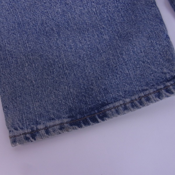 実際に弊社で買取させて頂いたARMANI JEANS/アルマーニジーンズ イーグルロゴデニムパンツ ブルー/36の画像 6枚目