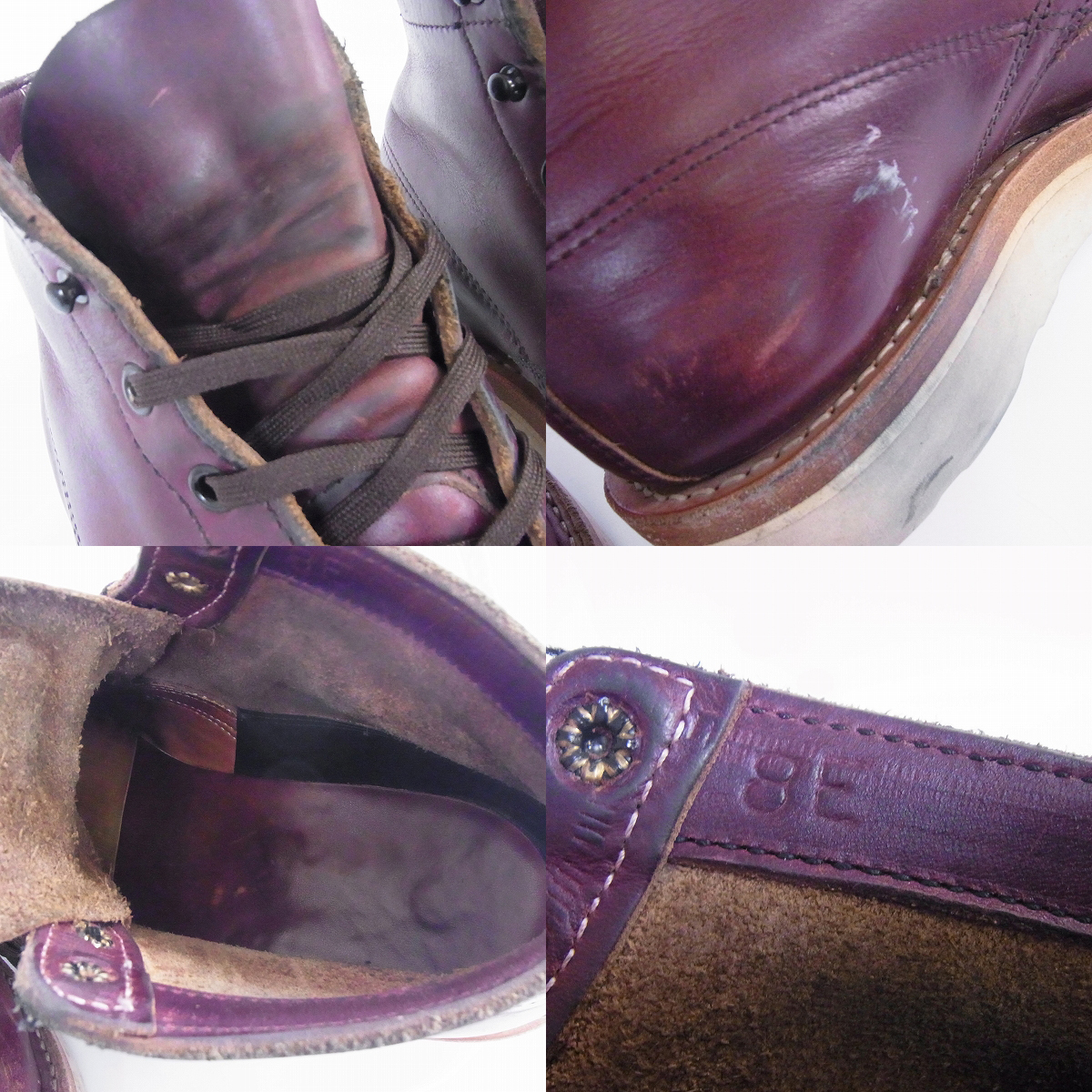 実際に弊社で買取させて頂いたWHITE'S/ホワイツブーツ セミドレスブーツ 2332/8の画像 7枚目