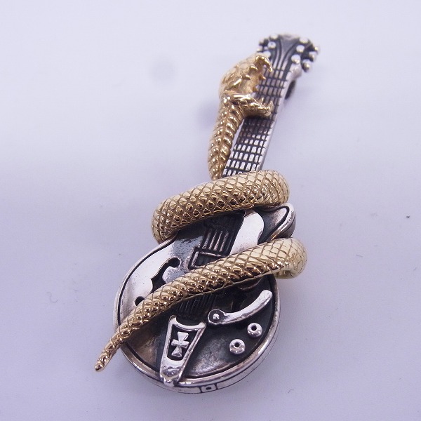 実際に弊社で買取させて頂いたDEAL DESIGN/ディールデザイン ヘルズギター K18 ペンダント