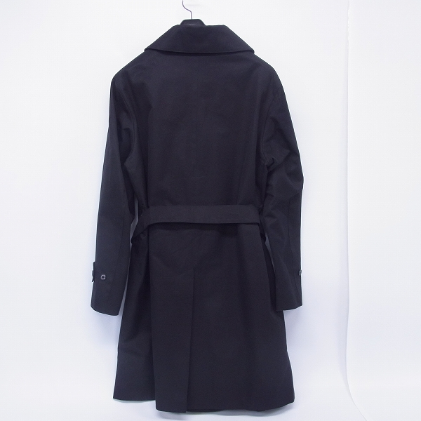 実際に弊社で買取させて頂いたMACKINTOSH/マッキントッシュ ロング トレンチコート ブラック/42の画像 1枚目