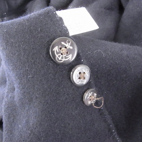 実際に弊社で買取させて頂いたBLUE BLUE/ブルーブルー カシミア混 ウール ジャケット 2の画像 8枚目