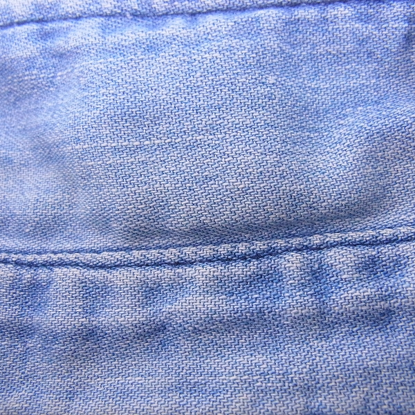 実際に弊社で買取させて頂いたBLUE BLUE/ブルーブルー Paul Smith Jeans/ポールスミス BIG MAC インディゴシャツ 1/M/L 3点セットの画像 5枚目