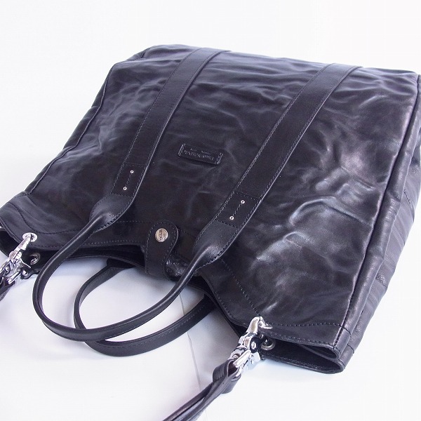 実際に弊社で買取させて頂いたDaniel&Bob/ダニエル&ボブ 2WAY CULODORO RODI/クロドーロ レザーショルダー/トートバッグ の画像 2枚目