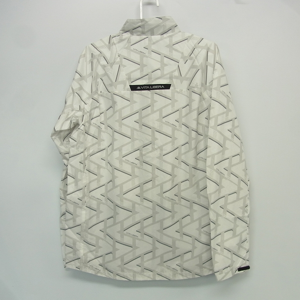 実際に弊社で買取させて頂いた【未使用】Kappa/カッパ ゴルフウェア ウィンドブレーカー KM612WT42 Oサイズ ホワイトの画像 1枚目