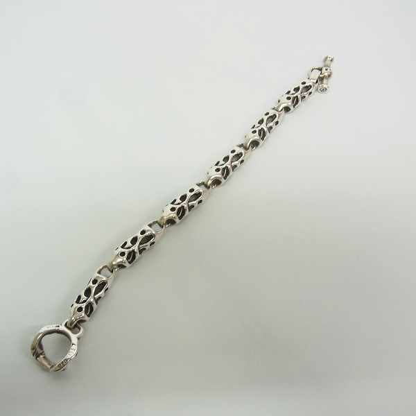 実際に弊社で買取させて頂いたTRAVIS WALKER/トラヴィスワーカー ミートリンクブレスレット 6リンクの画像 4枚目