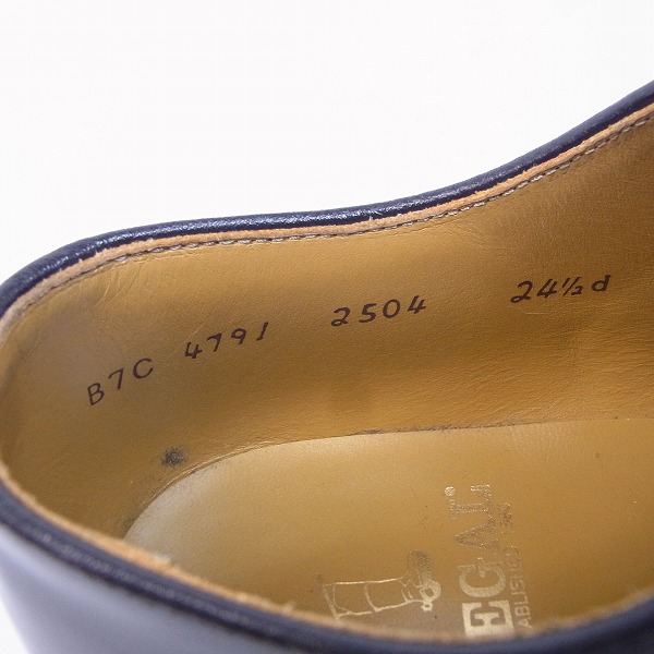 実際に弊社で買取させて頂いたREGAL/リーガル プレーントゥ ビジオネスシューズ 2504/24.5の画像 5枚目