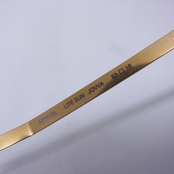 実際に弊社で買取させて頂いたMYKITA/マイキータ LITE SUN JOWA サングラス フレームの画像 3枚目