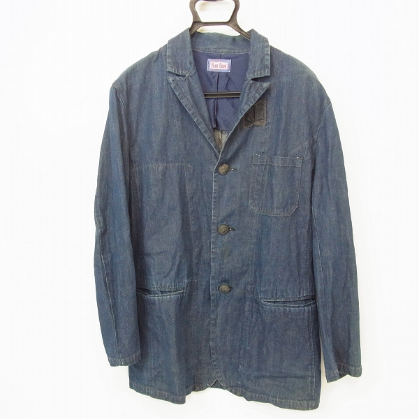 実際に弊社で買取させて頂いたBLUE BLUE/ブルーブルー デニムジャケット/イカリボタン/聖林公司/3