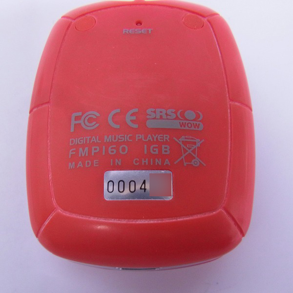 ジャンク】Oregon Ferrari フェラーリ MP3プレイヤー 1GB FMP160