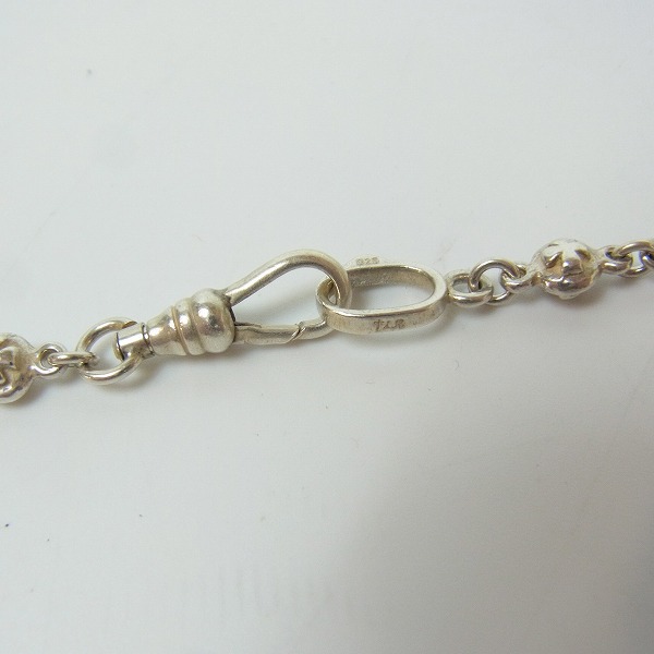 実際に弊社で買取させて頂いたLoreeRodkin/ローリーロドキン ゴシッククロスボールチェーン/40cmの画像 3枚目