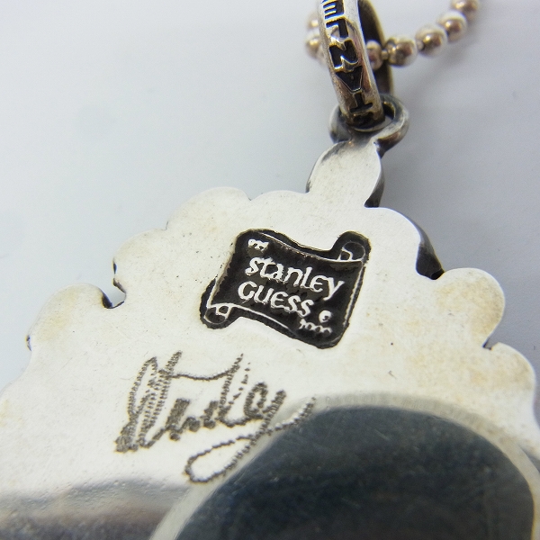実際に弊社で買取させて頂いたSTANLEY GUESS/スタンリーゲス パッチスカル クロスペンダント/ネックレスの画像 7枚目
