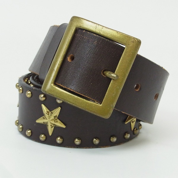 実際に弊社で買取させて頂いたCRIMIE/クライミー 10th Anniversary/10周年記念 スタースタッズ ベルト/32