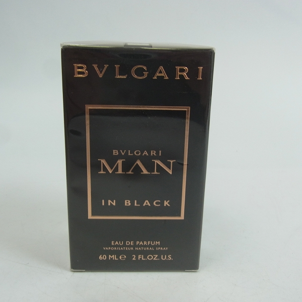 実際に弊社で買取させて頂いた【未開封】BVLGARI MAN IN BLACK/ブルガリ マンインブラック  60ml 香水