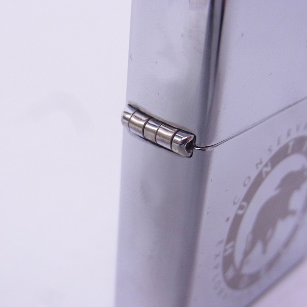 実際に弊社で買取させて頂いたZIPPO/ジッポー  HUNTING WORLD/ハンティングワールド 鏡面仕上げ/1998年製の画像 3枚目
