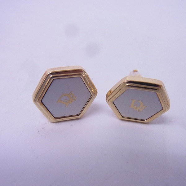 実際に弊社で買取させて頂いたChristian Dior/クリスチャンディオール GIVENCHY/ジバンシィ カフス 2点セットの画像 1枚目