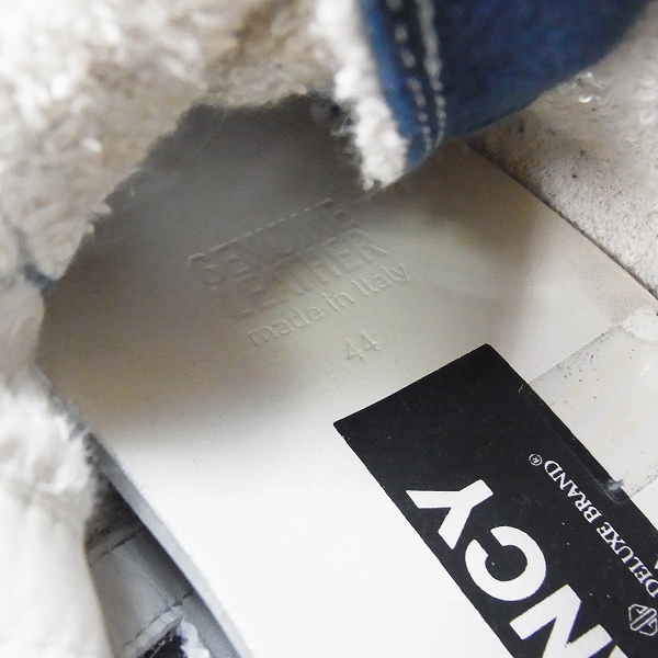 実際に弊社で買取させて頂いたGOLDEN GOOSE/ゴールデングース FRANCY/フランシー サイドジップハイカットスニーカー G25U591 A5/44の画像 4枚目