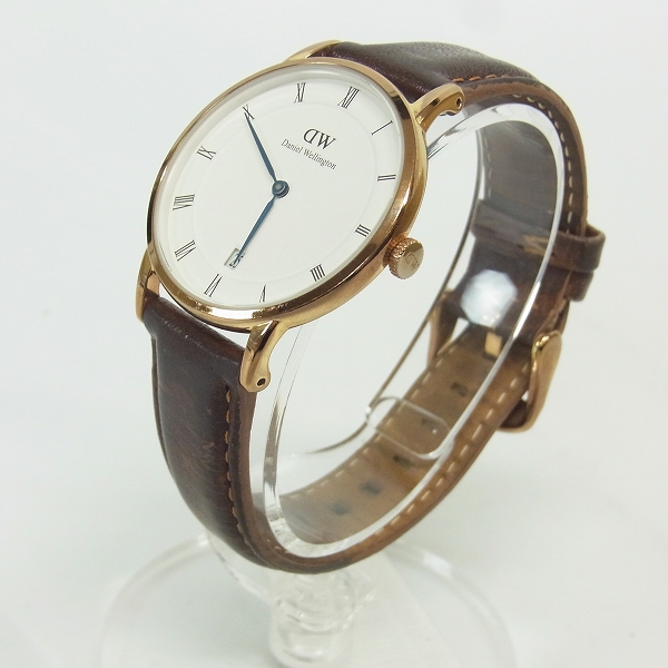 実際に弊社で買取させて頂いたDaniel Wellington/DW/ダニエル ウェリントン DAPPER 34mm レディース 腕時計/DW00100113の画像 1枚目