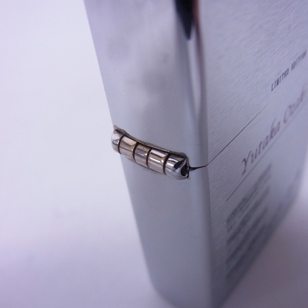 ZIPPO/ジッポー LIMITED EDITION 尾崎豊/フィギュア付き 2002年製 の