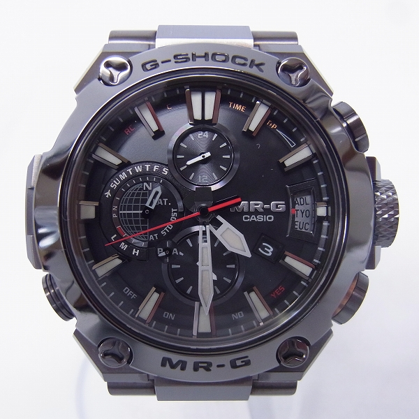 実際に弊社で買取させて頂いた【定価43万↑】G-SHOCK Connectedエンジン 3way/GPS+電波+Bluetooth コバリオン/黒備え MRG-G2000CB-1AJR【未使用】の画像 0枚目
