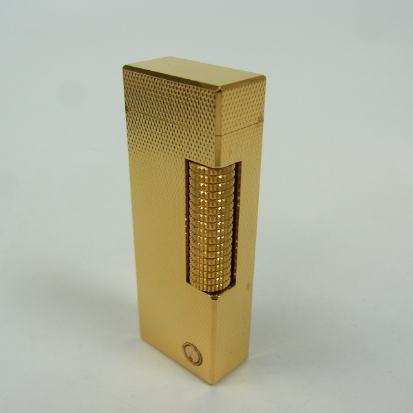 実際に弊社で買取させて頂いたdunhill/ダンヒル ローラガスライター/喫煙具 ゴールド スイス製の画像 3枚目