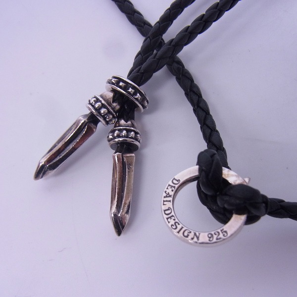 実際に弊社で買取させて頂いたDEAL DESIGN/ディールデザイン レザーネックレス/チョーカー