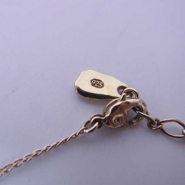 実際に弊社で買取させて頂いたGARNI/ガルニ シルバー リング ネックレス 7号 3点セットの画像 3枚目