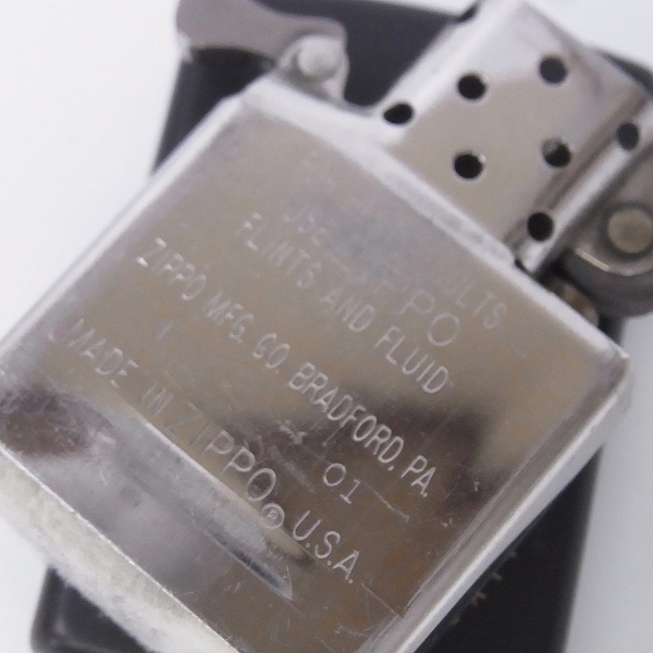 実際に弊社で買取させて頂いたZIPPO/ジッポー HUNTING WORLD/ハンティングワールド  マット加工 2000年製の画像 4枚目