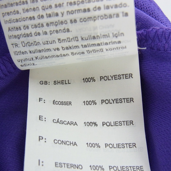 実際に弊社で買取させて頂いたlotto/ロット ＃10 ロベルトバッジオ 10/11 フィオレンティーナ ホーム 半袖ユニフォーム/XLの画像 3枚目