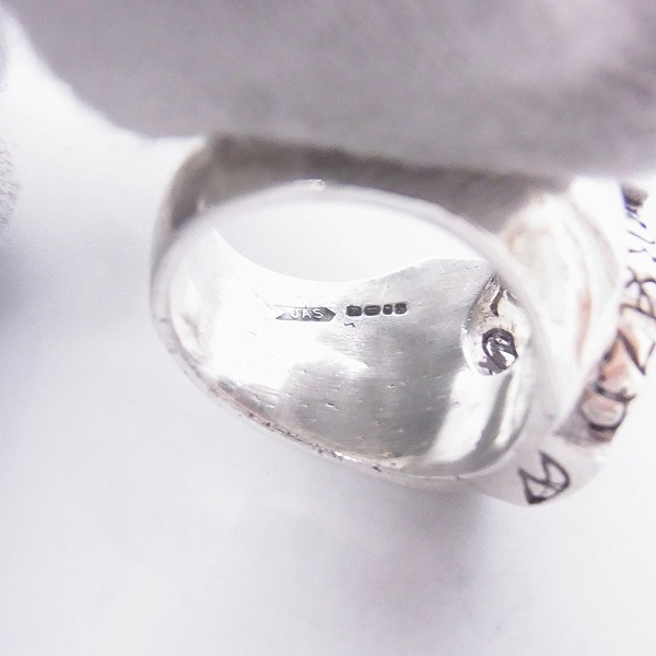 実際に弊社で買取させて頂いたCRAZY PIG/クレイジーピッグ スモールホースシューリング 14号の画像 5枚目