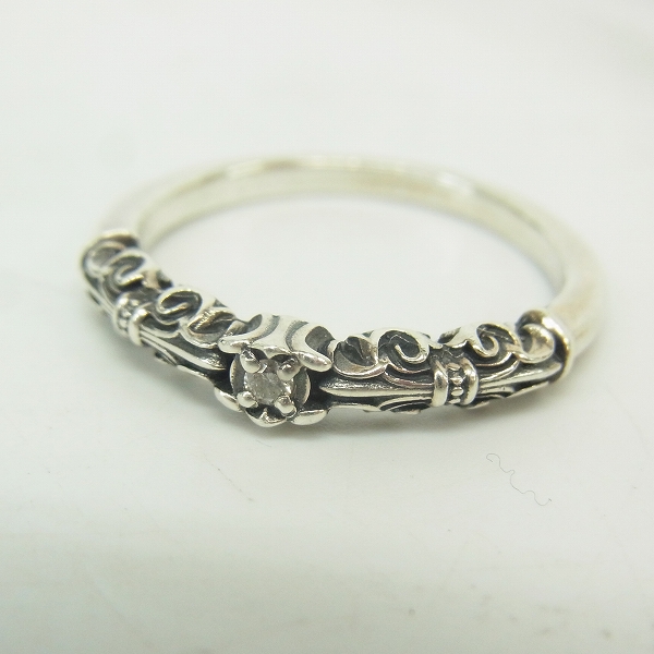 実際に弊社で買取させて頂いたDEAL DESIGN/ディールデザイン ゲートライン リング/約19号