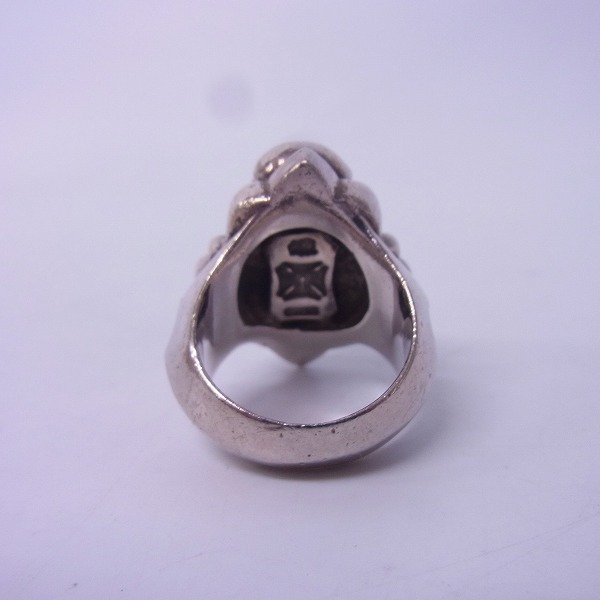 実際に弊社で買取させて頂いたLSD/ラウドスタイルデザイン スカルリング 高蝶 LSR-011/19号の画像 3枚目